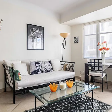 Apartmán L'esprit Croisette Avec Balcon A Cote Du Martinez Cannes